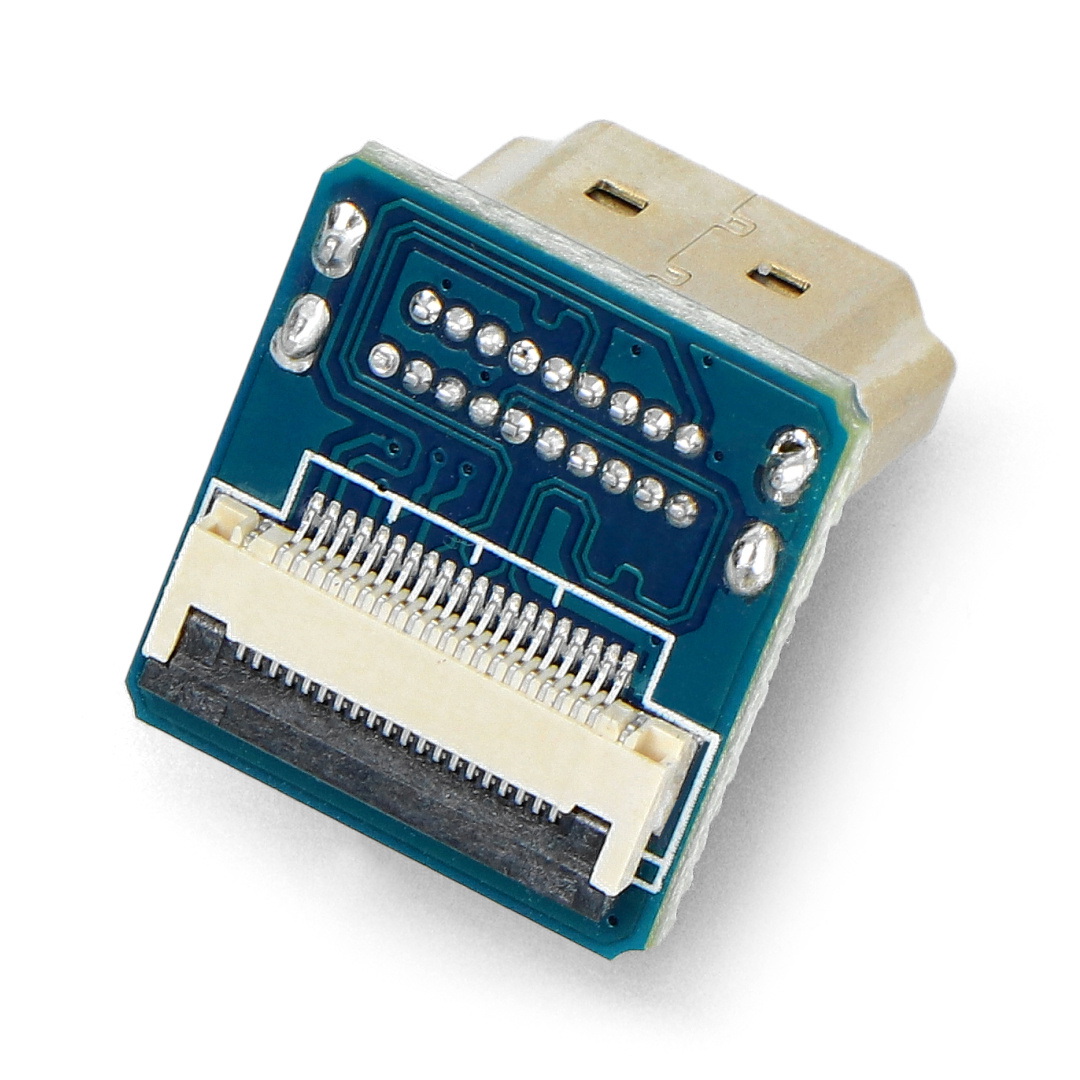 Adapter HDMI DIY - kątowy - Waveshare 14527